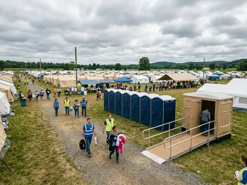 disaster-relief-camp-restrooms-010 — frequently asked questions, Dumpster & Portable Bathrooms Rental in Howell, MI